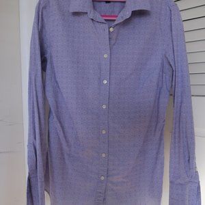 Banana Republic button down purple Riley shirt